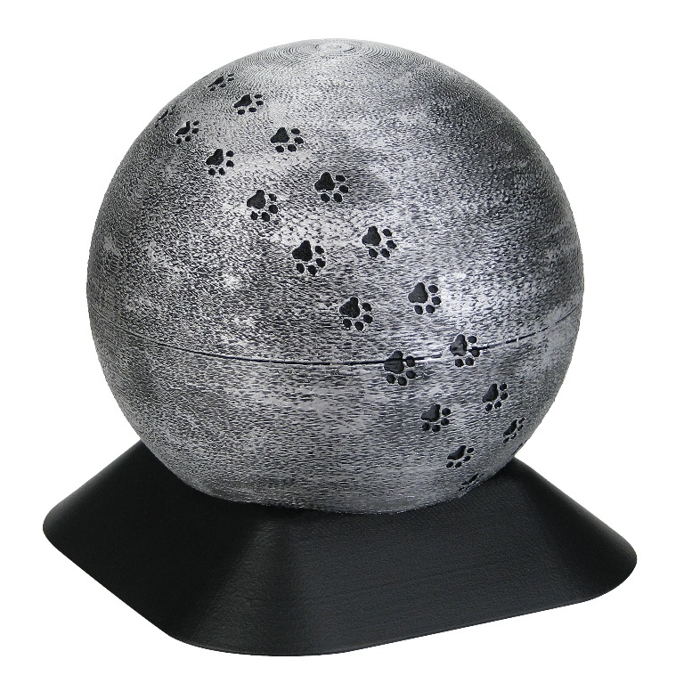 paw prints pet cremation urn uk