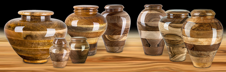 wooden urns for ashes uk